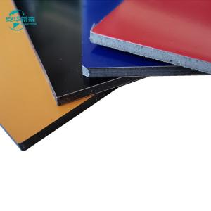China 3mm 4mm Pvdf Aluminium Composite Panel Fire Resistance Glossy 3mm ACP Sheet on sale