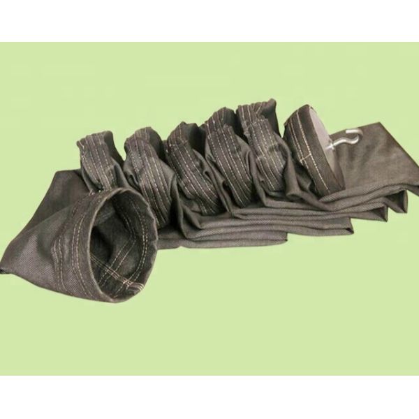 7 Rings Dust Collector RABH Fiberglass Filter Bag