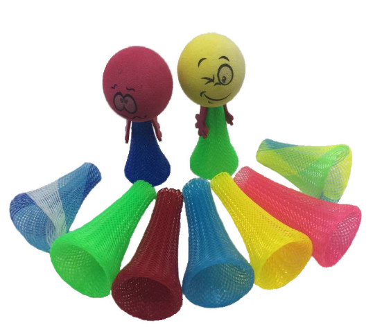 SGS Approaval Kitty Boinks Durable Material Braided From Homochromy / Mix Colors