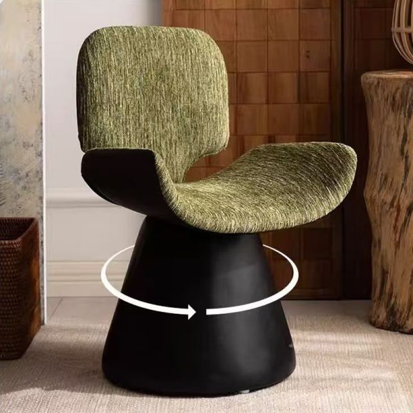 Minimalist Modern Dressing Table Makeup Vanity Chair Creative Backrest Swivel Chair Salon Accent Leisure Home Office Bedroom