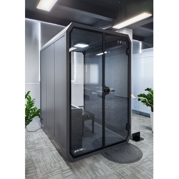 2 and 4 peoples Soundproof Movable Sound insulation Office Booth