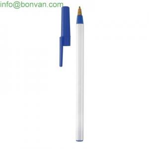 Cheap BIC plastic stick ball pen,pen factory,promotion ball pen,BIC ball pen for sale