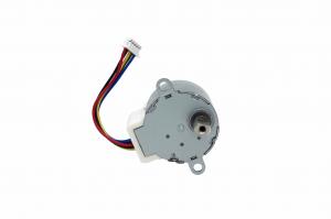 Cheap Small 12 Volt Dc Geared Stepper Motor With Gearbox 4 Phase 5 Wire 1/64 for sale
