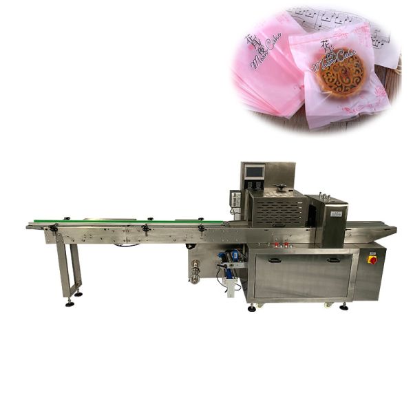 Full servo pillow horizontal chocolate block /candy bar flow wrapping machine