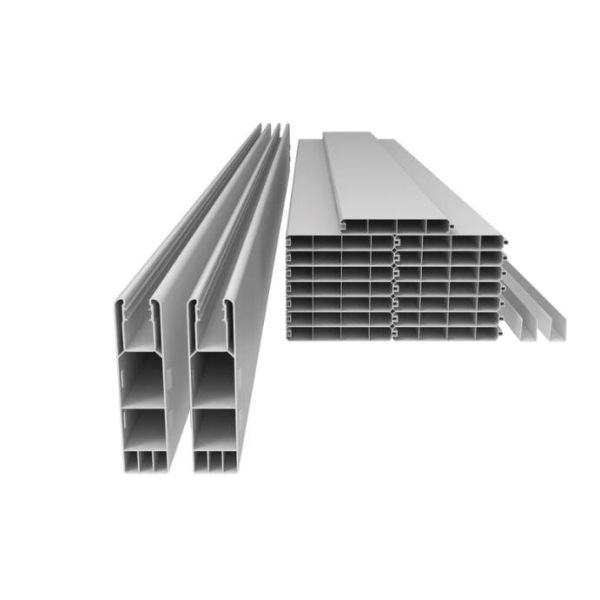 White PVC Privacy Fence 6x8ft Low Maintenance Vinyl Fencing