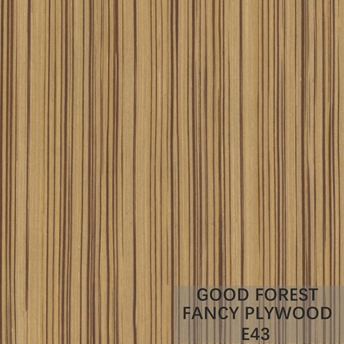 Melamine Fancy Plywood Board OEM Zebra Wood Plywood Customized