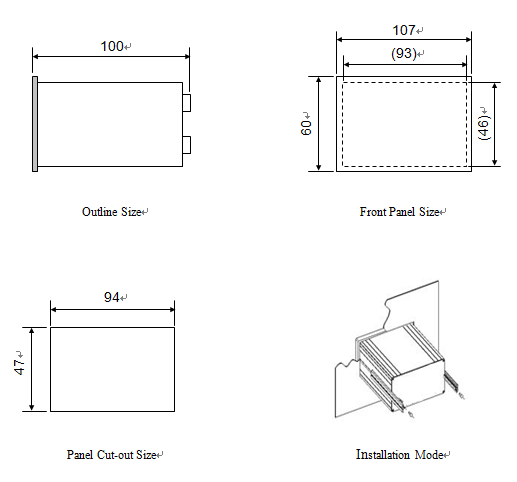 Durable Mini 3- D /3- Channels Force Measuring Controller BST106-B60R( F )
