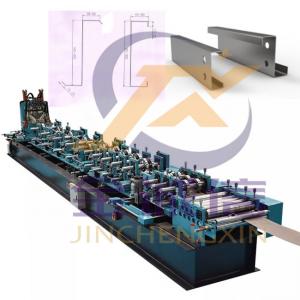 China Size adjustment 80-300mm CZ purlin roll forming machine for steel structure houses on sale