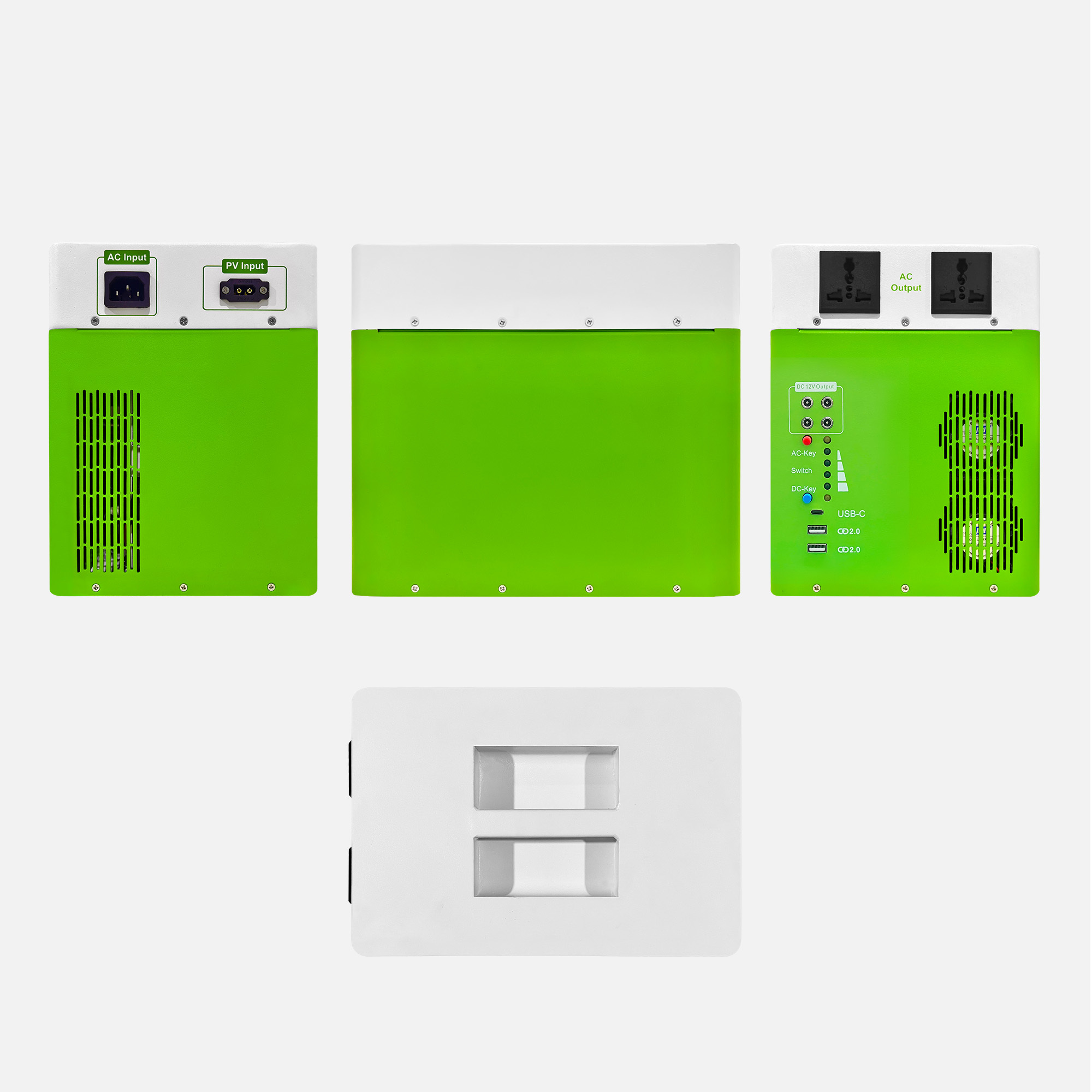 New Design Long Life Span Solar Powered Energy Storage 500W Portable Power Station for Home Use LiFePO4 Battery