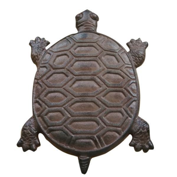 Turtle Metal Stepping Stone Cast Iron Crafts For Garden