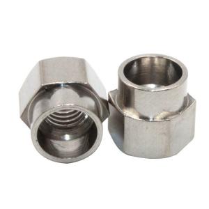Cheap Micro Machining Customized Brass Steel Nuts Lower Hexagon Stainless Steel Barrel Nut for sale