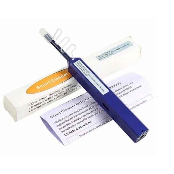 LC/MU 1.25mm Ferrule Fiber Optic Fast Connector One Click Fiber Optic Cleaning Pen