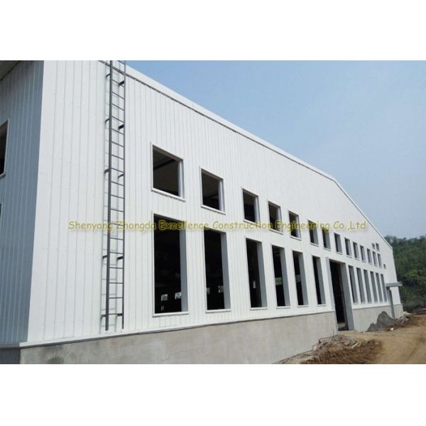 Wide Span Warehouse Steel Structure Prefabricated Warehouse Buildings In Steel