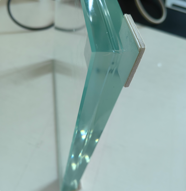 Super White Extra Clear Low Iron Toughened Laminated Glass For Commercial And Residential Glass