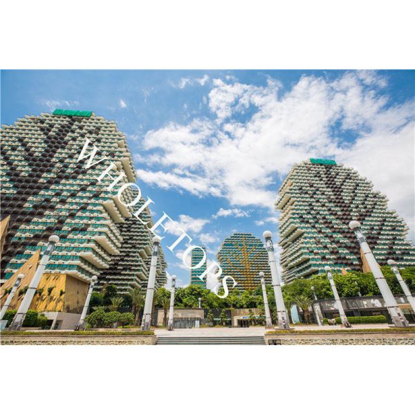 1.5MM-8.0MM Curved Aluminum Panels PVDF Coated For Hotel House Facade