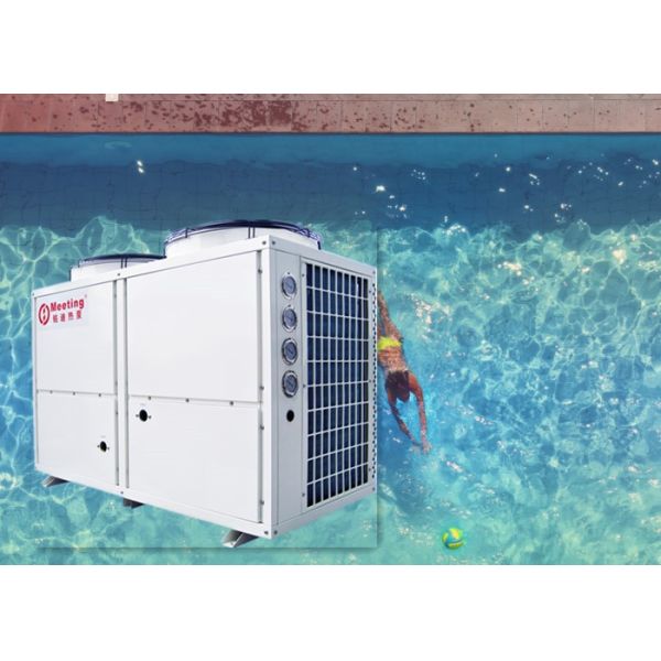 42KW EVI Heat Pump Air To Water For Hot Tubs Outdoor With R32 / R410A