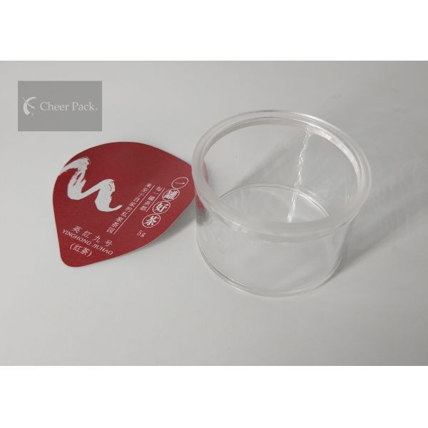 Clear Small Round Clear Plastic Containers Food Grade Material Transparent Color
