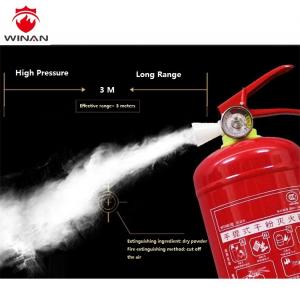Cheap Portable Dry Powder Fire Extinguisher For Fire Protection 1.2mm Thickness for sale