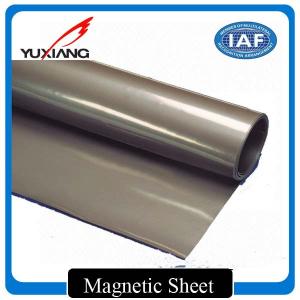 Cheap Eco Friendly Plastic Flexible Magnetic Sheet 0.4mm - 5mm Thickness Easily Folded for sale