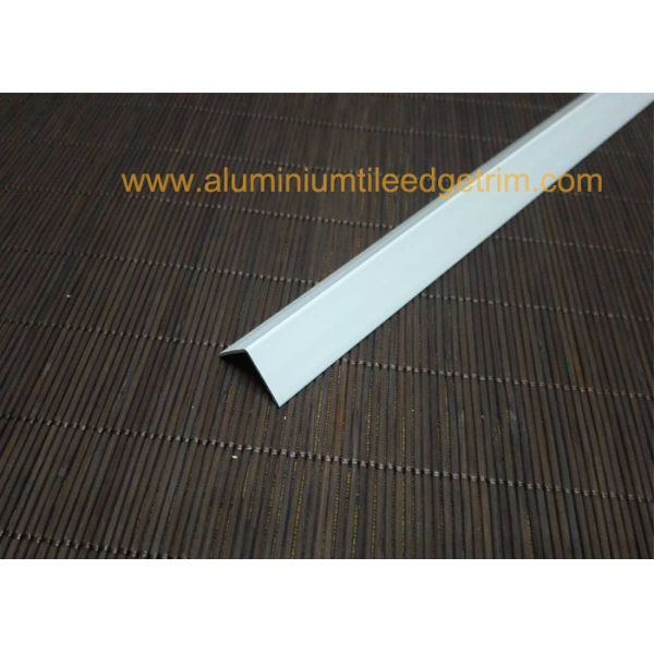 Right Angle Shape Aluminum Wall Corner Guards With Powder Coating White 10mm X 10mm