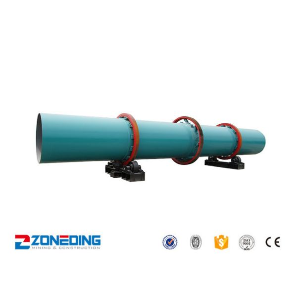 HG2.2×15 Industrial Dryer Machine Hot Air Rotary Dryer For Cement