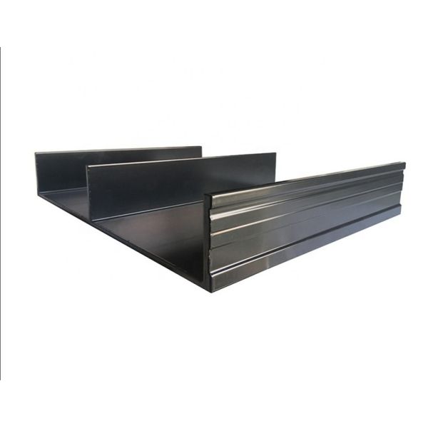 Real Estate Anodized Silver Black Building Aluminum Formwork Profiles