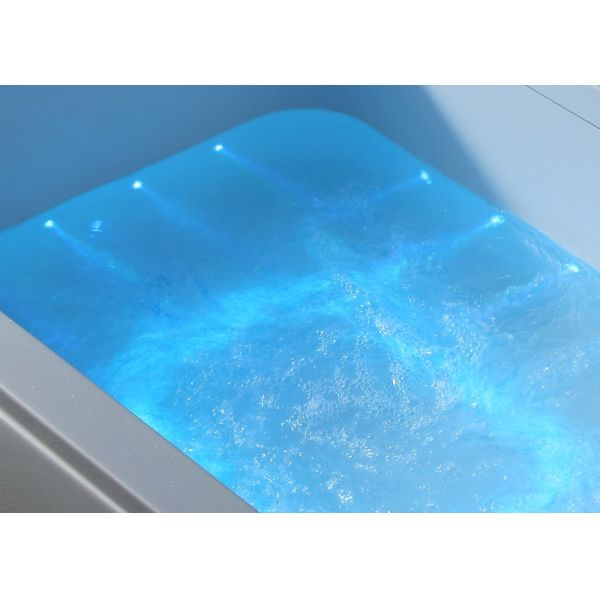 E-8012 Double Rectangle Bathtub Touch Panel Controller For Two person