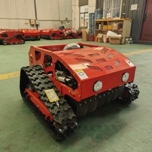 Cheap Gasoline Engine Lawn Mower / Petrol Remote Control Robotic Lawnmower for sale