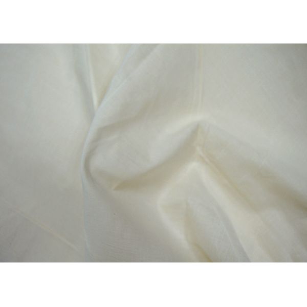 Comfortable Organic Baby Fabric / Cotton Plain Fabric No Harmful Chemicals