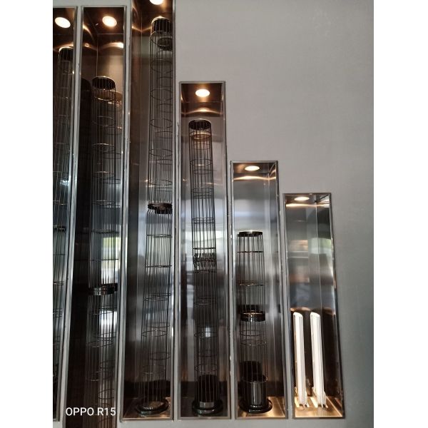 Star Pleated Polyester Filter Bag 450GSM 550GSM For Dust Collector Systems