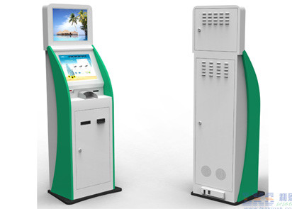 Hotel Bill Payment Kiosk With Dual Screen Check In Kiosks / 19inch LCD Display