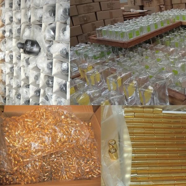 Round 100ml Glass Spray Bottle For Packing , Durable Empty Perfume Bottles