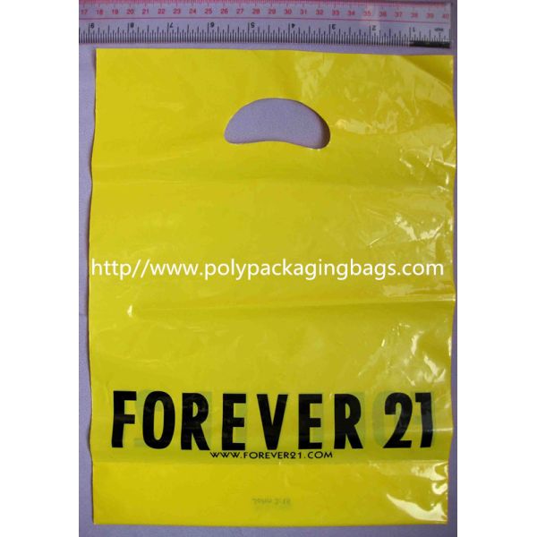 Pink Printed Garment Packaging Poly Bags Customizable Shopping Bags