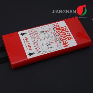 Cheap 100 % Fiberglass cloth Emergency Fire Blanket Prices Fire Blanket 1mx1m Home Safety with EN1869 Approved for sale