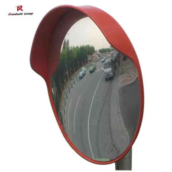 60cm Convex Mirror Convex Driveway Mirror For Parking Lot Road Safety Road Corner