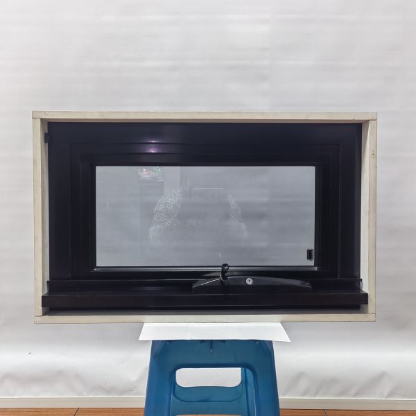 Thermal Break  Aluminum Awning Window Double Tempered Glass Energy-Saving Efficiency