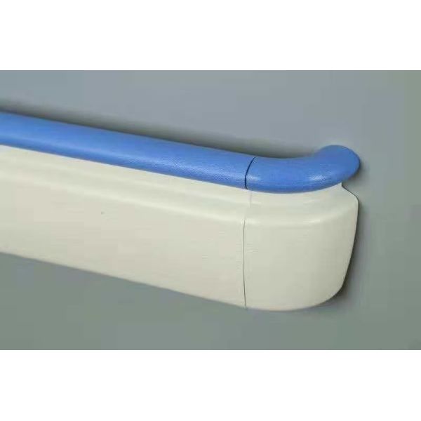 Hygienic Corner Guard Hospital Wall Protection Rails Corridor ODM