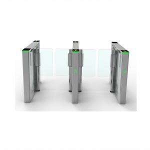 China AC110V Automated Gate Systems 600mm Width Turnstile Gate With Card Reader on sale