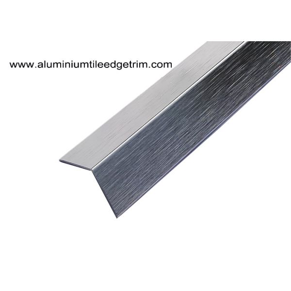 V30  Brushed Silver Decorative Aluminum Splint For Corner Protector