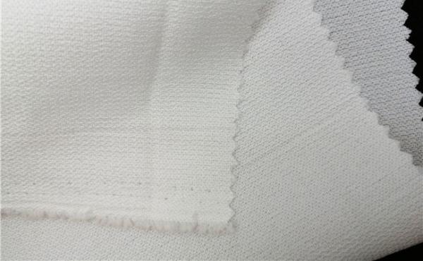 PA / PES Coating Fusible Interfacing 100% Polyester Double Dot Woven For Women And Men Suits