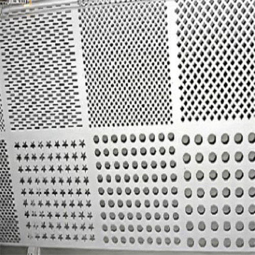 Round Hole  Aluminum Perforated Sheet Perforated Steel Sheet Q235