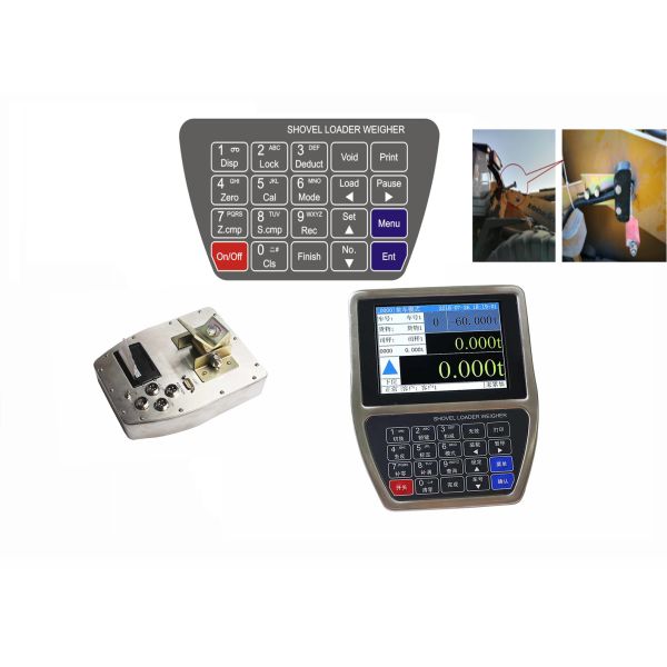 SS Cover Shovel Loader Weighing Systems with TFT Display