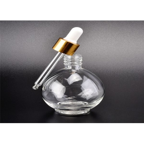 15ml 50ml 60ml 100ml Clear Glass Dropper Bottles For Essential Oil Packaging