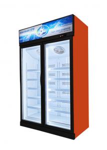 Cheap Refrigeration Equipment Supplies Vertical Display Freezers With R290a 450L for sale