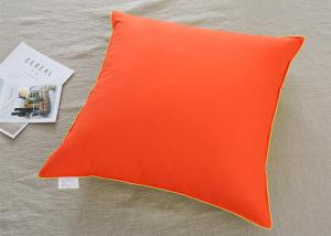 Cheap 50x50cm 100% Polyester 1200g Down Sofa Cushion for sale