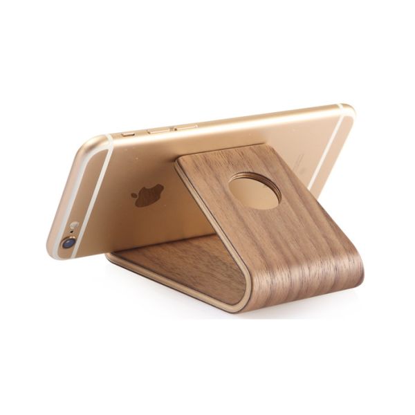 Homemade Wooden Birthday Gifts Bamboo Wooden Mobile Phone Bracket