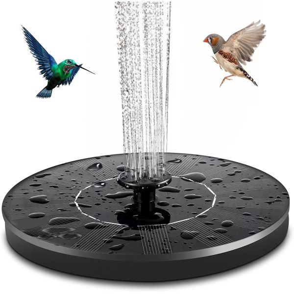 Solar Water Fountain Pump For Bird Bath Garden Pond Fish Tank Aquarium