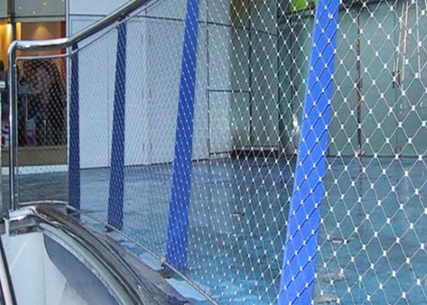 316 Stainless Steel Wire Rope Mesh 45mm For Balcony Protection