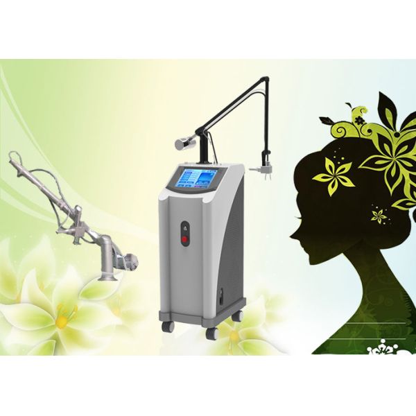RF CO2 fractional laser skin treatment machine 10600nm/0.1mm ance remvoal and scars removal