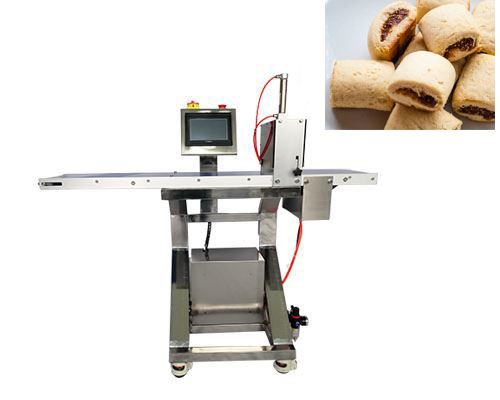 P170 Gear Pump Type Chocolate Jam Peanut Butter Stuffed Automatic Double Filling Encrusting Machine